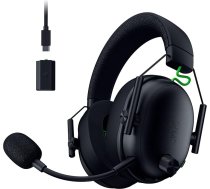 Razer BlackShark V3 Xbox S|X - bezvadu e-sporta austiņas - Triforce 50 mm draiveris - noņemams platjoslas mikrofons - HyperSpeed 2,4 GHz un Bluetooth - apkārtējā skaņa - Xbox / PC | Black