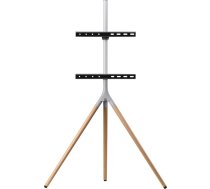 One for All universāls TV statīvs - ekrāna izmēri 32-65 collas - LCD/LED/Plazma/OLED/QLED TV ierīces / grozāms 360° leņķī - regulējams augstums - VESA 400 x 400 - elegants dizains