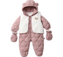Bērnu Jumpsuit Ziemas flaneļa Romper vienu gabalu garām piedurknēm vilnas Jumpsuit garām piedurknēm pidžamas apģērbs karikatūra pidžamas meitenes zēni Ziemassvētku apģērbs