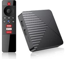 Android TV Box 13.0, 8K Android Smart TV Box ar balss tālvadības pulti, 4 GB RAM, 32 GB ROM, Dual WiFi2.4 & 5.8, WiFi6 BT5.0 HDR10 Atbalsta video un audio