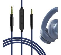 GEEKRIA audio kabelis ar mikrofonu, saderīgs ar JBL Tune 770NC 710BT Live 660NC 650BTNC austiņām, 2,5 mm līdz 3,5 mm rezerves vads ar iebūvētu mikrofonu un skaļuma regulēšanas funkciju (4 pēdas / 1,2 m)