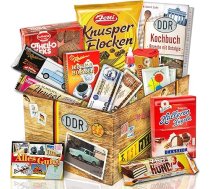 DDR preces un Austrumvācijas īpašie produkti un saldumi, kā dāvanu komplekti ar lieliskiem Austrumvācijas dizainparaugiem