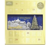 Lauensteiner Adventes kalendārs 2024 Stage Burg Lauenstein | 300 g, 24 ekskluzīvas trifeļu šokolādes ar alkoholu