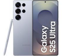 Samsung Galaxy S25 Ultra AI viedtālrunis ar Galaxy AI, bez līguma, mobilais tālrunis ar Android, 12 GB RAM, 256 GB atmiņa, 200 MP kamera, sudrabaini zils, titāna krāsā