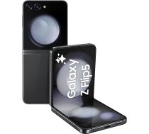 Samsung Galaxy Z Flip5 Foldable AI Android viedtālrunis bez līguma, mobilais tālrunis, 512 GB, ilgs akumulatora darbības laiks, salokāms dizains, grafīts, iekļauta 36 mēnešu garantija [tikai Amazon]