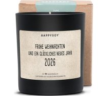 Ziemassvētku aromātiskā svece Sojas aromātiskā svece glāzē ar uzrakstu Dabīga roku darbs - ilgtspējīga personīgā Ziemassvētku dāvana - draugam draudzenei Vecākiem Vecākiem Mamma Tētis Vecmāmiņa Vecvectēvs Jaunais gads 2024