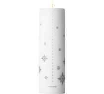 Georg Jensen Ziemassvētku rotājums 2024 Adventes sveces sudraba krāsā
