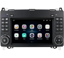 7 collu Android auto radio ar GPS navigatoru Carplay aizstājējs Mercedes Benz A B V klasei W169 W245 W639 W447 Viano W906 Sprinter Crafter ar GPS Bluetooth FM FM USB USB WiFi DVR RDS TPMS SWC DAB