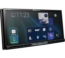 Pioneer AVH-Z9200DAB 2-DIN multimediju atskaņotājs, izvelkams 7 collu ClearType skārienjūtīgais ekrāns, viedtālruņa savienojums, Apple Car Play, Android Car, USB, Bluetooth, 13 joslu grafiskais ekvalaizers