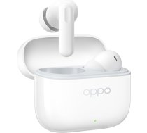 OPPO Enco Buds3 Pro True Wireless Ohrhörer, Bluetooth 5.4 Stereo In-Ear-Headset, Klare Gesangswiedergabe, Tiefbass, Geräuschunterdrückung, 54Std. Wiedergabezeit, 12,4 mm Dynamiktreiber, IP55, White