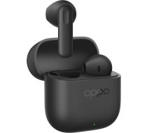 OPPO Enco Buds3 True Wireless austiņas, 48 stundu akumulatora darbības laiks, Bluetooth 5.4, 12,4 mm draiveris, vairākas skārienkontroles, pasīvā trokšņu slāpēšana, Android un iOS, IP55, melnas krāsas