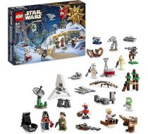 LEGO 75366 Star Wars Adventes kalendārs 2023, Ziemassvētku kalendārs ar 24 dāvanām, ieskaitot 9 figūriņas, 10 transportlīdzekļu rotaļlietas un 5 mini modeļus, Adventes dāvana Ziemassvētkos bērniem un faniem