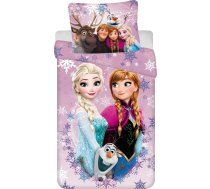Disney Frozen Bērnu gultas veļa Frozen Anne Elsa Spilvens Sega 135/140 x 200 cm Violeta