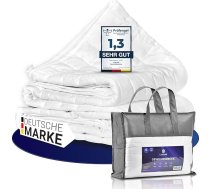 LECURE® Svara sega 135 x 200 cm 6 kg [iekļauts glabāšanas maisiņš] - 100% kokvilnas terapeitiskā sega pieaugušajiem - smagā sega labākai gulēšanai - Svara sega