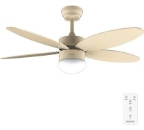 Cecotec - EnergySilence Aero 4260 Full SunLight 40W līdzstrāvas motora 42" griestu ventilators ar LED apgaismojumu, tālvadības pulti, taimeri, 6 ātrumiem un 5 grozāmām lāpstiņām