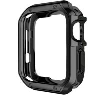 Apple Watch Series 1/2/3 42 mm Soft Strong pulksteņa korpuss - melns