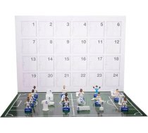 BANDAI, Minix kolekcionējamas figūriņas, Super Pack Real Madrid, Adventes kalendārs ar 12 spēlētājiem un 12 pārsteigumiem, dāvanu ideja bērniem un pieaugušajiem, futbola faniem (MN17348)