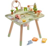 ROBUD Montessori koka aktivitāšu galds, 10-in-1 izglītojoša rotaļlieta bērniem no 18 mēnešiem, dzimšanas dienas Ziemassvētku dāvana