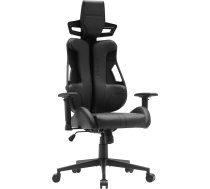 MARS GAMING MGC-Elite ergonomisks spēļu krēsls, elastīgs regulējams atzveltnis, 2D regulējami roku balsti, regulējams sēdeklis, PU ādas apdare, biroja krēsls XL riteņi, 4. klases gāzes pacēlājs, melns