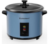 ERC-10CBL 1,8L | 700W rīsu vārītājs un melnā tvaicētāja rīsu pagatavošanas funkcijas, gatavošana 1-10 personām, nesadalāms noņemams katls, mērkarote un rīsu karote, zils, ERC-10CBL