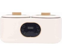 Dual Slow Cooker, Dual 2 Pot Slow Cooker Food Warmer Multifunctional Automatic Intelligent Insulation Removable Rice Cooker Electric Hot Pot for Home