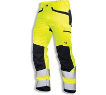 Uvex Flash + Storm 7432 Vīriešu darba bikses - Dzeltenas Hi-Vis Cargo bikses