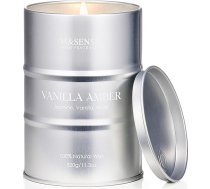 M&SENSE Vaniļas dzintara aromāta sveces stiklā Sojas vaska sveces 320 g 70 stundu ilgs degšanas laiks Vaniļas aromāta sveces Aroma sveces Dāvana Ziemassvētkiem MSTC0116S Vanilla Amber