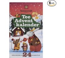 Sonnentor - Tējas Adventes kalendārs 2021 Organic - 37,5 g - 6 gab. iepakojums