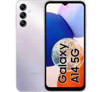 Samsung Galaxy A14 5G 16,8 cm (6,6") Divas SIM kartes USB Type-C 4 Go 64 Go 5000 mAh Argent