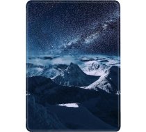 Futrālis Kindle Paperwhite 2015/2013/2012 Flip Silicone Case, Auto Wake or Sleep Magnetic TPU Case, Blue Gold Marble Peony Pattern Case Kindle Paperwhite 7th/6th/5th Gen (3)