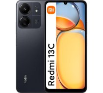 XIAOMI Redmi 13C Mobilais tālrunis ar 90 Hz 6,74 collu displeju, 8 + 256 GB viedtālrunis bez līguma ar astoņkodolu procesoru un 50 MP trīskāršu kameru 5000 mAh akumulatoru Dual SIM MIUI 14 NFC (melna ES versija)