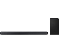 SAMSUNG Soundbar HW-Q700C/ZF Q sērija, 9 skaļruņi, bezvadu Dolby Atmos, 3.1.2 kanālu audio, Q-simfonija, saderīgs ar Alexa un Google Assistant, melns 2023