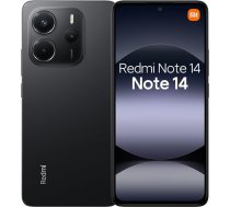 XIAOMI Redmi Note 14 4G viedtālrunis ES versija Black 8+256G ar lādētāju Bez NFC