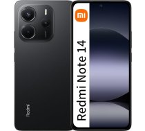 Xiaomi Redmi Note 14 4G 8GB + 256GB Global Edition viedtālrunis 6,67 collu AMOLED 120Hz 108MP Black (ar lādētāju)