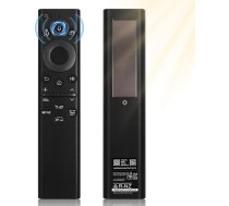 Tālvadības pults Samsung BN59-01385A Saules balss tālvadības pults, kas saderīga ar Samsung Smart televizoriem, 2021-2024 Neo QLED Crystal 4k 8K UHD Smart televizoru sērija, 4 īsceļu pogas, melna