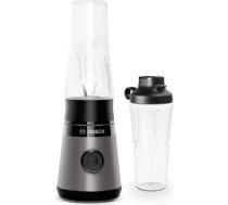 Bosch VitaPower Series 2 MMB2111S Mini stāvmaisītājs, Smoothie Maker, Mini ātrgaitas mikseris, līdz 40 000 apgr./min, 450 W, ToGo pudele, daļas, kas var mazgāt trauku mazgājamā mašīnā, ražots Eiropā, VitaPower Series 2