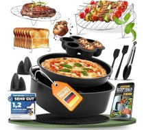 Gaisa fritēžu piederumi Cosori Turbo Tower Pro Smart 10,8L - Cosori Turboblaze 6L, 5,5L - Gaisa fritēžu piederumi Philips Airfryer XXL 6,2L, 7,2L, 8,3L, Ninja 4,7L, 6,2L, Tefal 6,5L