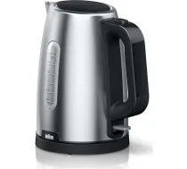 Braun PurShine elektriskā tējkanna 360° rotējošs ūdens līmeņa indikators Kabeļa uzglabāšana Automātiska izslēgšanās funkcija WK1500BK 2200W melns