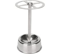 Zobu suka turētājs Tumbler Nerūsējošā tērauda zobu pastas Caddy Daudzfunkcionāls zobu suku uzglabāšanas plaukts Vannas istabas brīvi stāvošs grima instrumentu uzglabāšanas trauks