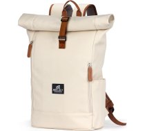 MOCLOLY Rolltop mugursoma vīriešiem un sievietēm, ūdensizturīga, ar nodalījumu klēpjdatoram, maza ceļojumu mugursoma, eleganta mugursoma universitātei, biznesam, darbam, pilsētas ceļojumiem, rozā krāsā