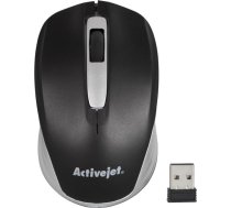 Effiki Activejet amy-313 bezvadu USB pele (optiskā; 1200 dpi; krāsaina, melna, pelēka)