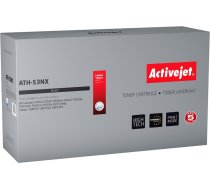 Effiki Activejet ath-53nx toneris (aizstājējs hp 53x q7553x, canon crg-715h; augstākais; 7900 lappuses; melns)