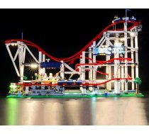 Briksmax LED apgaismojuma komplekts Lego Creator Expert Roller Coaster, saderīgs ar Lego 10261 konstruktora klucīšu modeli - bez Lego komplekta