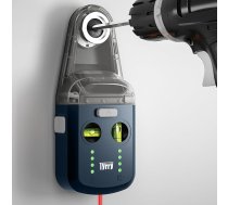 Tyrry 4-in-1 lāzera līmeņrādis ar krusta līmeņrādi, urbšanas putekļu savācējs, sienas stiprinājums, elektroniskais vakuuma piesūceknis, nivelēšanas rīks, lieliski piemērots attēlu piekāršanai, krāsošanai un mājas remontam