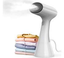 Shenjia vertikālais rokas tvaicētājs, pārnēsājams apģērbu tvaicētājs, ekstrēms turbo tvaiks līdz 150°C, 20 sekundes tvaika gludekļu sildīšanai, ideāli piemērots mājām, birojam, ceļojumiem