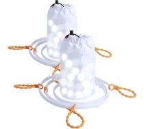 Lunartec Camping Fairy Lights USB: Lunartec Lunartec: komplekts ar 2 LED gaismas caurulēm 2-in-1, katra ar 90 LED diodēm, 630 lm, IP67 (Pasaku gaismas, Ziemassvētku apgaismojums)
