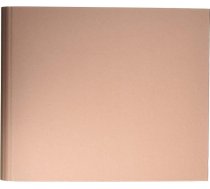 Rössler 1 x foto albums ar 2 gredzeniem - 230 x 210 mm - 50 lappuses - ar lenti, rozā krāsā