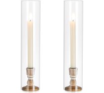 Inweder sveču turētājs Taper sveču turētājs Stikls: Svečturi: 2 x sveču turētāji laternas Sveču turētājs Taper Candle Holder Taper Candles izgatavoti no koka ar noņemamu stiklu galda dekorēšanai kāzu pasākumam vai mājas dekorēšanai.