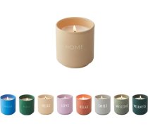 Dizaina burti Aromātiskās sveces stikla glāzītē | Aromātiskā svece izgatavota no 100% sojas vaska un deg līdz 15 stundām | Ziemassvētku kolekcija un relaksācijas dāvana sievietēm | Izmantojiet krūzītes kā vāzi atkārtoti