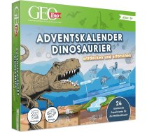 FRANZIS GEOlino 67205 Adventes kalendārs Atklāj un iepazīst dinozaurus, 24 aizraujoši eksperimenti Ziemassvētku laikam, bērniem no 8 gadiem